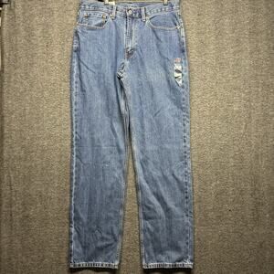 Levi's 550 Men's Relaxed Fit Tapered Leg Medium Denim‎ Jeans Size 34x34 NWT